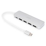 Digitus Hub USB Type-C a 4 porte USB 3.0  PD (4-PORT USB-C HUB  PD - 4X USB 3.0 1X PD CHARGING)