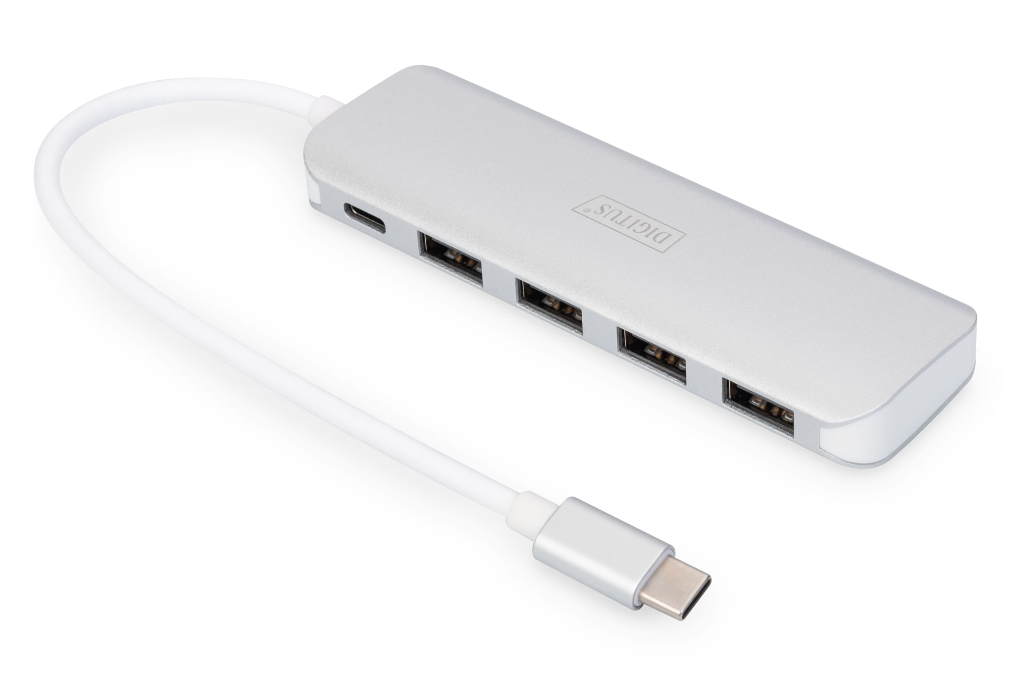 Digitus Hub USB Type-CÃ Â¢ÃâÃ¢â¬Å¾ÃâÃÂ¢ a 4 porte [USB 3.0] + PD (4-PORT USB-C HUB + PD - 4X USB 3