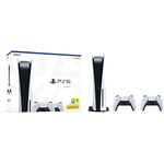 Sony PlayStation 5 + DualSense Wireless Controller Bundle 825 GB Wi-Fi Nero, Bianco