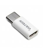 Vultech-Adattatore-Micro-Usb-2.0-To-Type-C-Plastica-Bianco