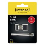 Intenso-Slim-Line-unita-flash-USB-8-GB-USB-tipo-A-3.2-Gen-1--3.1-Gen-1--Nero