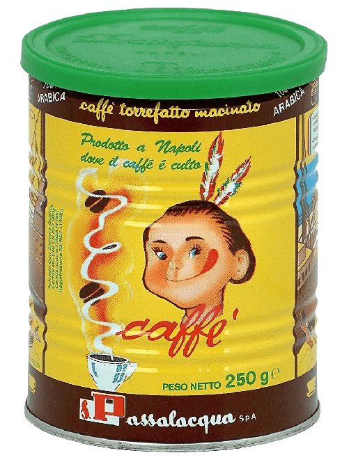 CAFFÈ PASSALACQUA MEXICO - GUSTO TONDO - 100% ARABICA - LATTINA 250g MACINATO