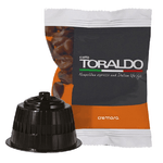 CAFFÈ TORALDO - CREMOSA - Box 100 CAPSULE COMPATIBILI DOLCE GUSTO da 7.5g