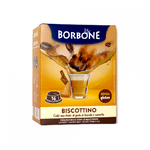 CAFFÈ BISCOTTO E CANNELLA CAFFÈ BORBONE BISCOTTINO - 16 CAPSULE COMPATIBILI A MODO MIO da 8g