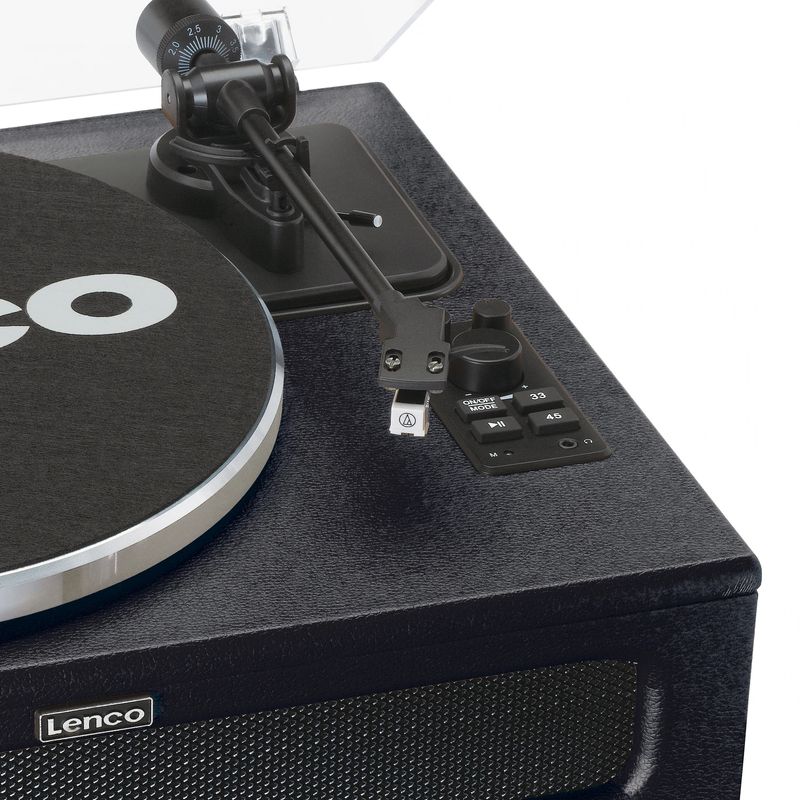 Lenco-LS-430BK-piatto-audio-Giradischi-con-trasmissione-a-cinghia-Nero