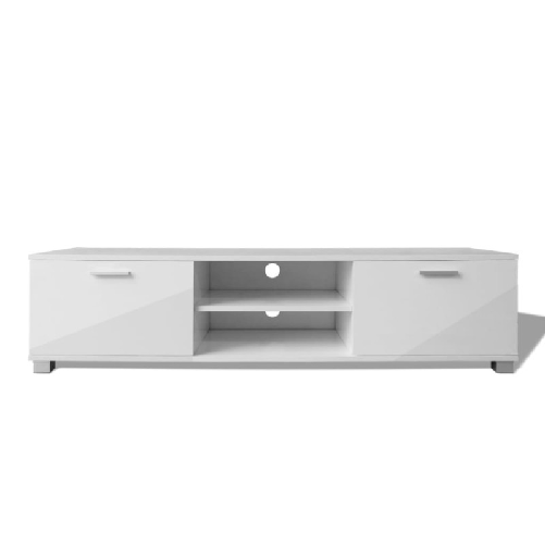 Mobile-TV-Bianco-Laccato-Lucido-120x403x347-cm