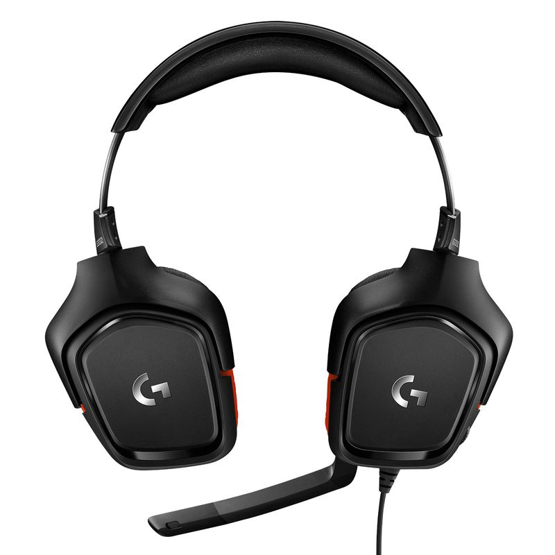 Logitech-G-G332-Cuffia-Padiglione-auricolare-Connettore-3.5-mm-Nero-Rosso