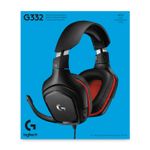 Logitech-G-G332-Cuffia-Padiglione-auricolare-Connettore-3.5-mm-Nero-Rosso