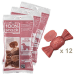 Ferplast Snack cane Snack naturale per cane Snack Igiene Orale Taglia Piccola Controllo degli ordori con estratto di Yucca Kit da 3 confezioni 225g