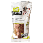 GOODBITE NATURAL S Gioco Osso per l'igiene orale, 4 gusti pollo manzo prosciutto cereali, Cane medio-piccolo ( 5 -15Kg), Naturale, 8 pezzi da 40g