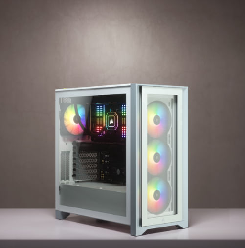 Corsair-iCUE-4000X-RGB-Midi-Tower-Bianco