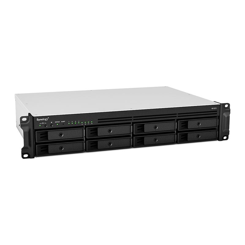 Synology-RackStation-RS1221--server-NAS-e-di-archiviazione-Armadio--2U--Collegamento-ethernet-LAN-Nero-V1500B