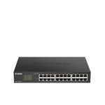 D-Link DGS-1100-24V2 switch di rete Gestito L2 Gigabit Ethernet (10/100/1000) 1U Nero