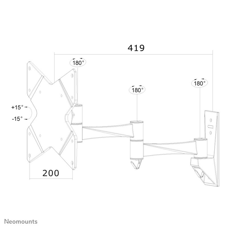 Neomounts-Supporto-a-parete-per-monitor-TV