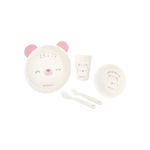 Kikka Boo Set Piatti Bimbo Bear Pink