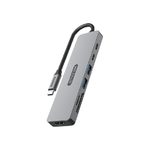 Sitecom Hub USB C Power Delivery Grigio