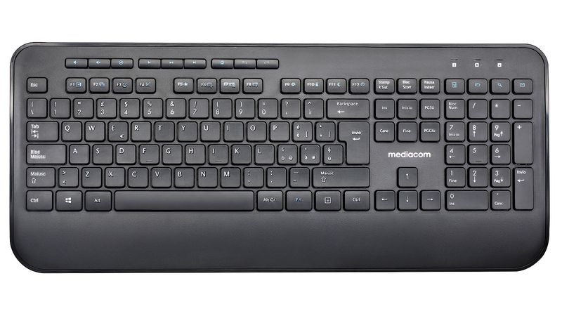 Mediacom-NX990-tastiera-Mouse-incluso-RF-Wireless-QWERTY-Italiano-Nero