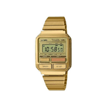 Casio Orologio Digitale al Quarzo Uomo con Cinturino in Acciaio Inossidabile Vintage