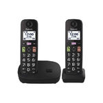 Panasonic Telefono Cordless Nero