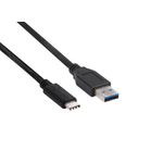 Club3D Usb Type C 3.1 Gen 2 Male (10Gbps) To Type A Male Cable 1Meter /  3.28Feet