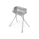 Ompagrill Barbecue a Carbonella Aluminized Silver