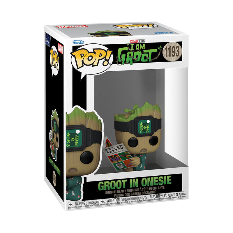 Funko-Pop--Heroes-Marvel-I-Am-Groot-in-Onesie-Book-1193