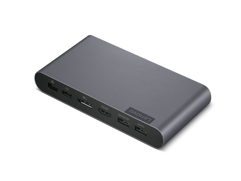 Lenovo-USB-C-Universal-Business-Dock-Cablato-2-x-USB-3.2-Gen-2--3.1-Gen-2--Type-C-Grigio