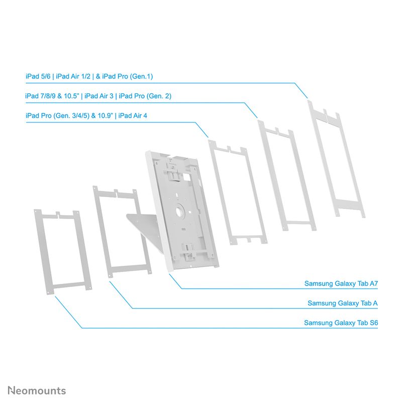 Neomounts-Porta-tablet-da-tavolo-parete