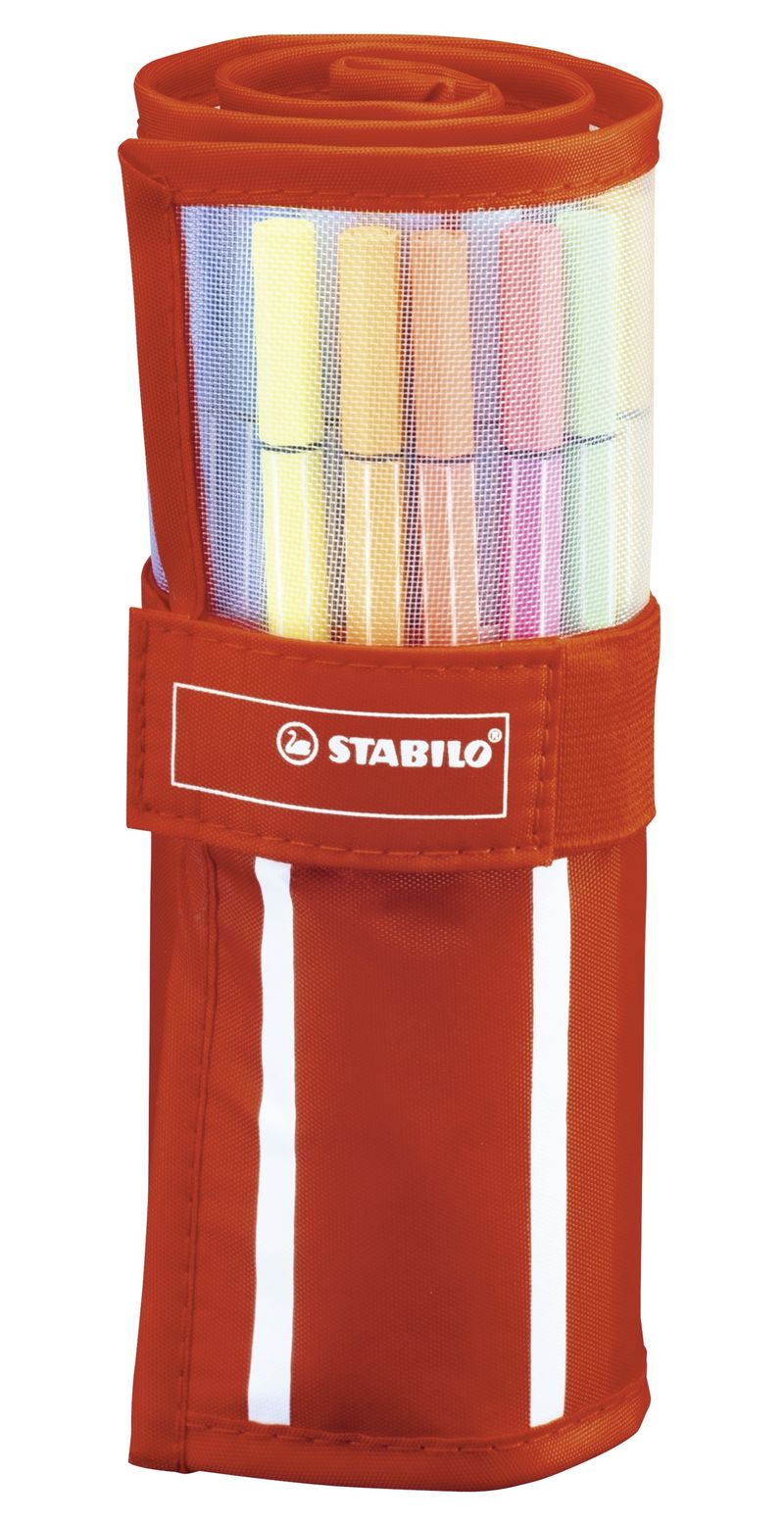 STABILO-Pennarello-Premium---Pen-68---Rollerset-con-30-colori-assortiti