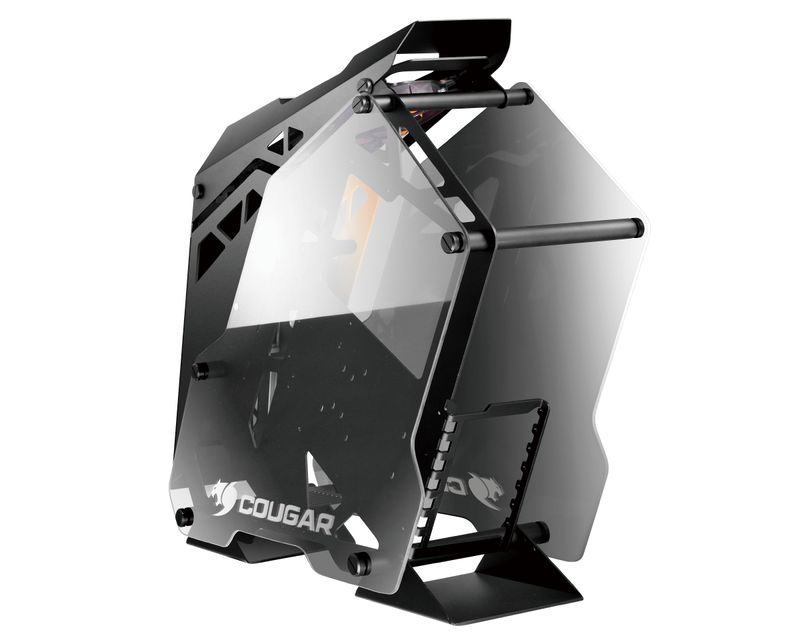 COUGAR-Gaming-Conquer-Midi-Tower-Nero-Arancione