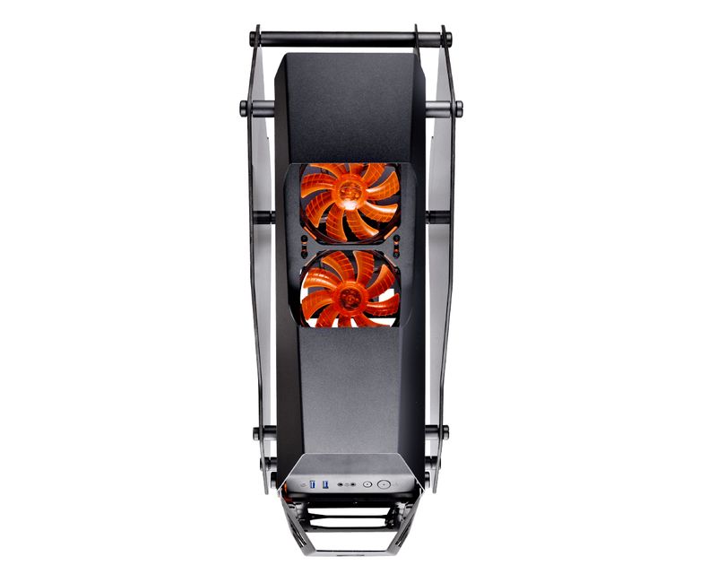 COUGAR-Gaming-Conquer-Midi-Tower-Nero-Arancione