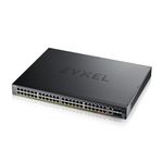 Zyxel Layer3 Access Switch 600W PoE (40xPoE/10xPoE) 48x1G RJ45 2x10MultiGig RJ45 4x10G SFP Uplink incl