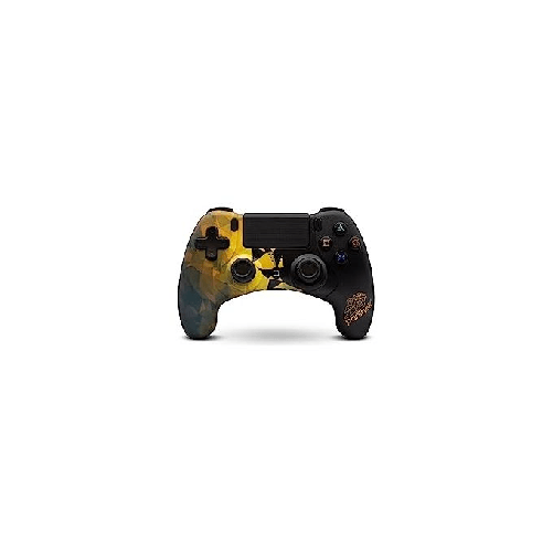 Panthek-PlayStation-4-Controller-Wired-Giallo-e-Nero