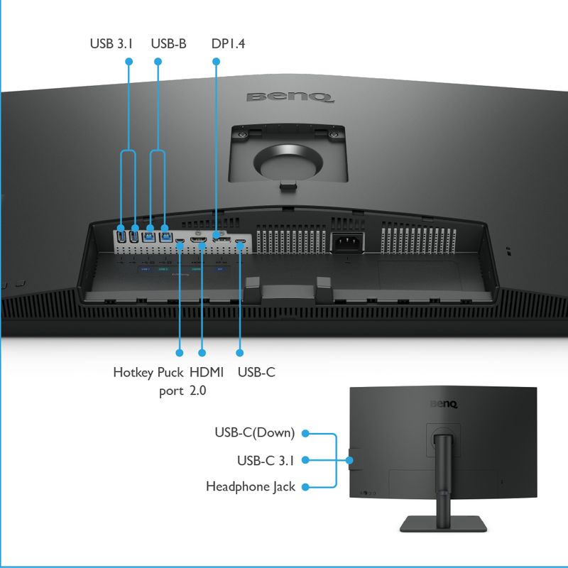 BenQ-PD3205U-Monitor-PC-80-cm--31.5---3840-x-2160-Pixel-4K-Ultra-HD-LCD-Nero