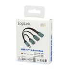 LogiLink-UA0315-hub-di-interfaccia-USB-3.2-Gen-1--3.1-Gen-1--Type-C-5000-Mbit-s-Nero-Grigio