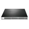 D-Link-DGS-1210-52MP-switch-di-rete-Gestito-L2-Gigabit-Ethernet--10-100-1000--Supporto-Power-over-Ethernet--PoE--1U-Nero