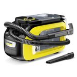 Karcher Kärcher SE 3-18 Compact macchina per pulire il tappeto Nero, Giallo