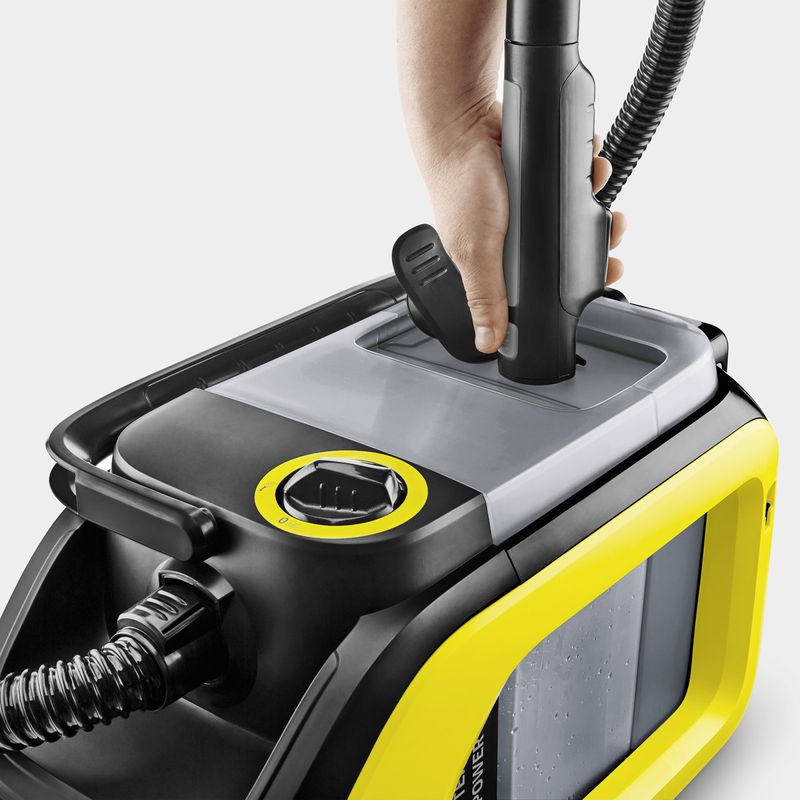 Karcher-SE-3-18-Compact-macchina-per-pulire-il-tappeto-Nero-Giallo