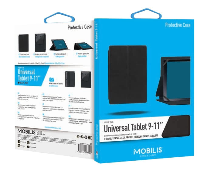 Mobilis-048015-custodia-per-tablet-279-cm--11---Custodia-a-libro-Nero