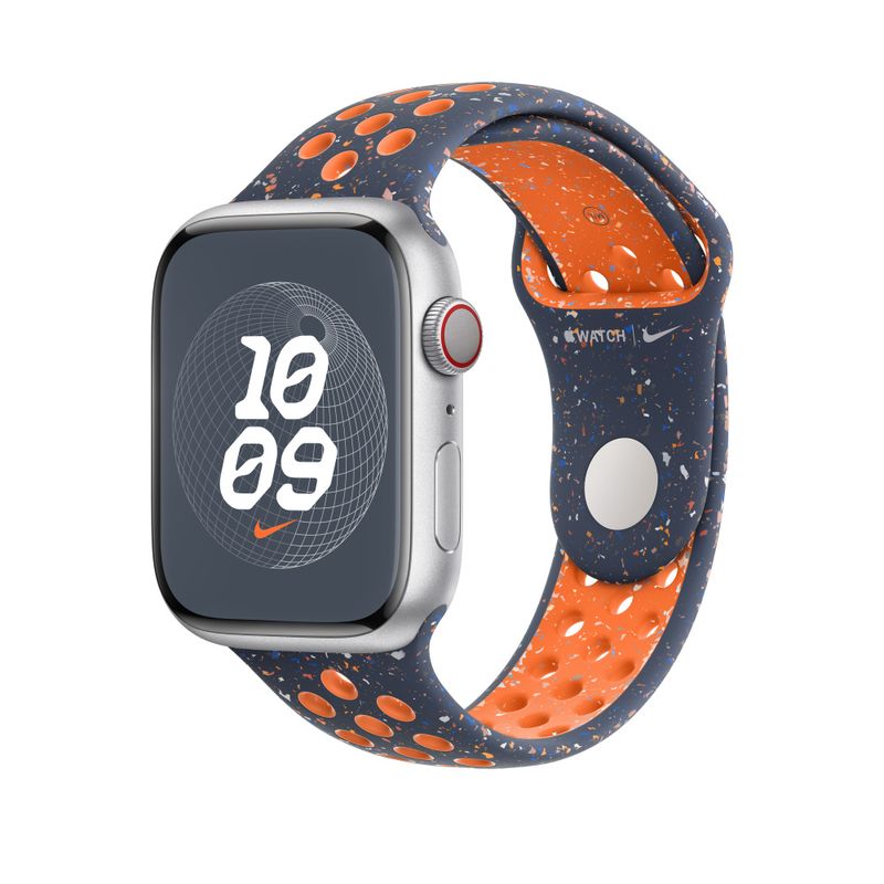 Apple-MUV93ZM-A-accessorio-indossabile-intelligente-Band-Blu-Alluminio-Fluoroelastomero