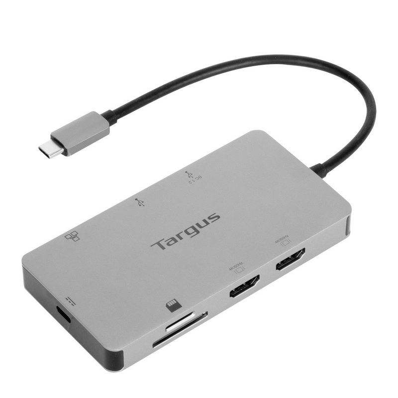 Targus-DOCK423EU-replicatore-di-porte-e-docking-station-per-notebook-Cablato-USB-3.2-Gen-1--3.1-Gen-1--Type-C-Argento