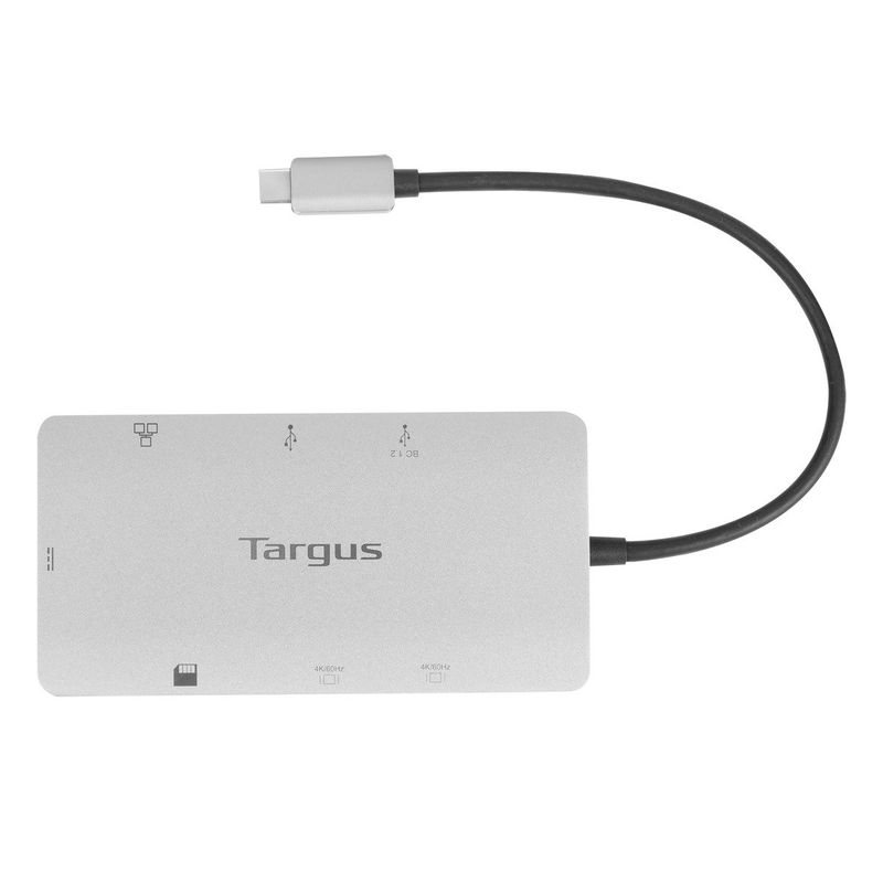 Targus-DOCK423EU-replicatore-di-porte-e-docking-station-per-notebook-Cablato-USB-3.2-Gen-1--3.1-Gen-1--Type-C-Argento