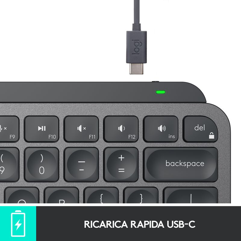 Logitech-MX-Keys-Mini-Tastiera-Illuminata-Wireless-Minimal-Compatta-Bluetooth-Retroilluminata-USB-C