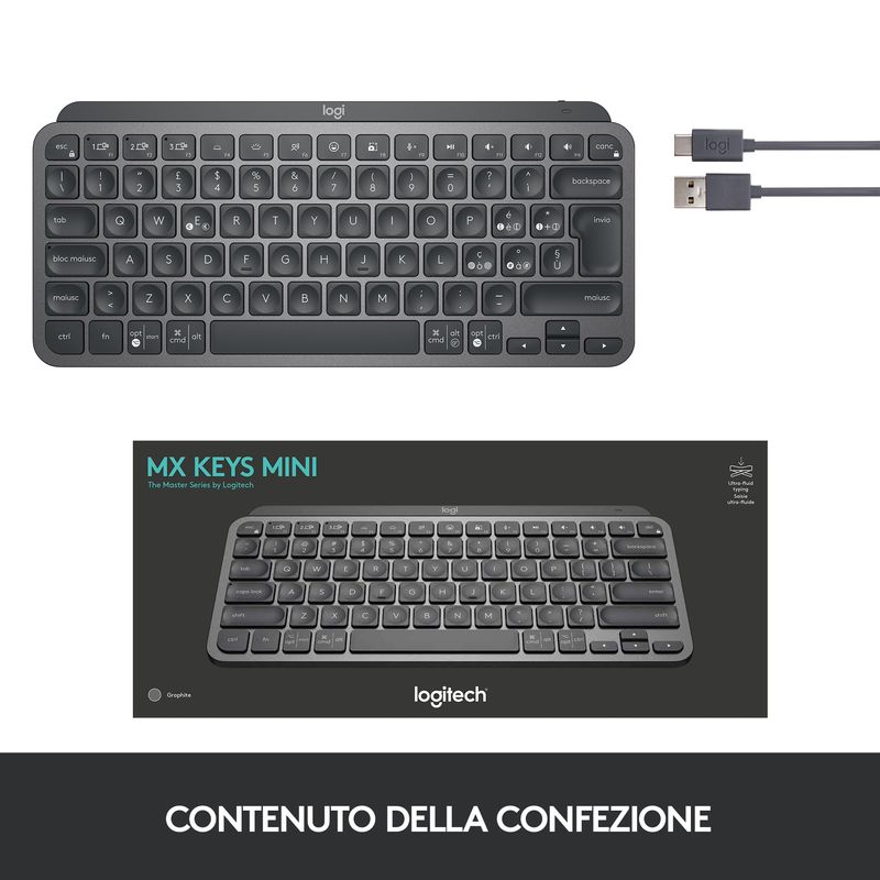 Logitech-MX-Keys-Mini-Tastiera-Illuminata-Wireless-Minimal-Compatta-Bluetooth-Retroilluminata-USB-C