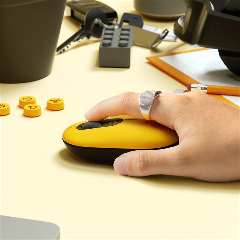 Logitech-POP-Mouse-Wireless-con-Emoji-personalizzabili-Tecnologia-SilentTouch-Precisione-e-Velocita--Design-Compatto