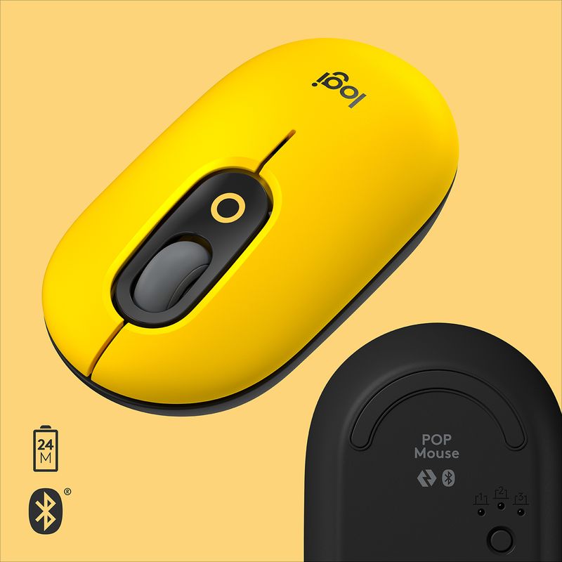 Logitech-POP-Mouse-Wireless-con-Emoji-personalizzabili-Tecnologia-SilentTouch-Precisione-e-Velocita--Design-Compatto