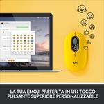 Logitech-POP-Mouse-Wireless-con-Emoji-personalizzabili-Tecnologia-SilentTouch-Precisione-e-Velocita--Design-Compatto