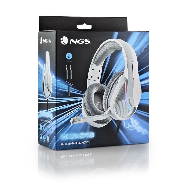 NGS-GHX-515-Auricolare-Cablato-A-Padiglione-Giocare-USB-tipo-A-Bianco