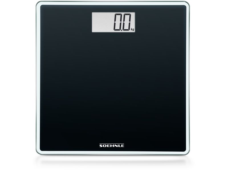 Soehnle-63850-Style-Sense-Compact-100-Rettangolo-Nero-Bilancia-pesapersone-elettronica