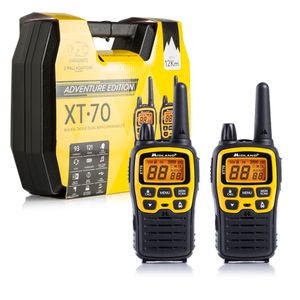 Midland XT70 Adventure ricetrasmittente 93 canali 433.075 - 446.09375 MHz Nero, Giallo